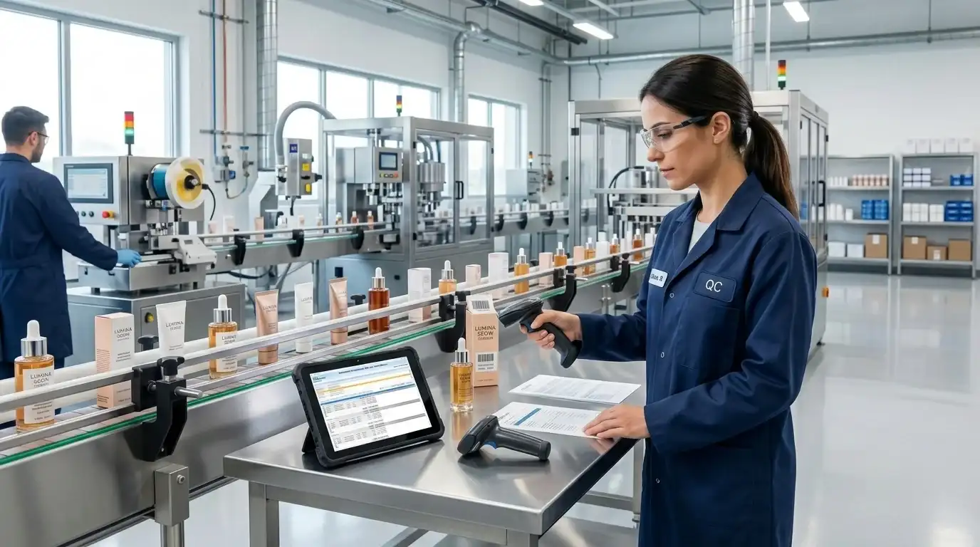 ERP para industria cosmética en Colombia: SKUs, trazabilidad, NSO y costos por fórmula